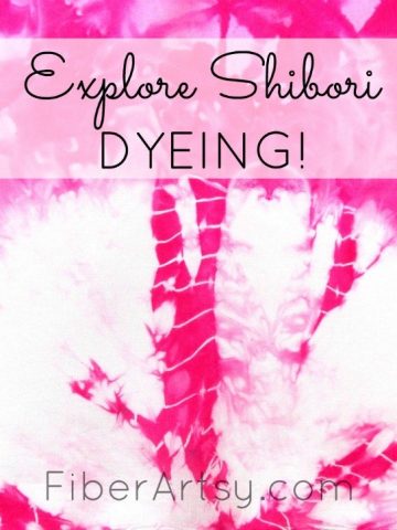 Shibori Fabric Dyeing, a FiberArtsy.com Tutorial