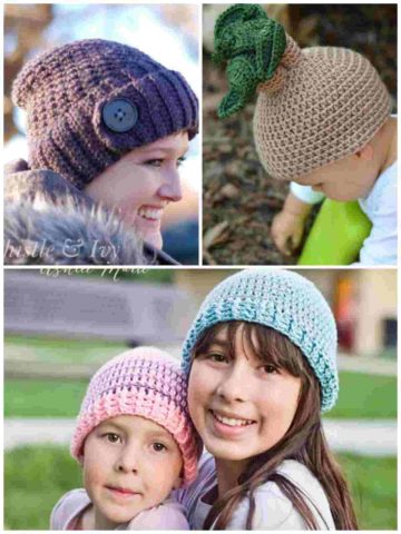 Crochet Patterns for Hats and Beanies