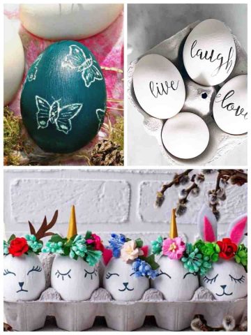 Creative ideas for Easter Egg Decorating