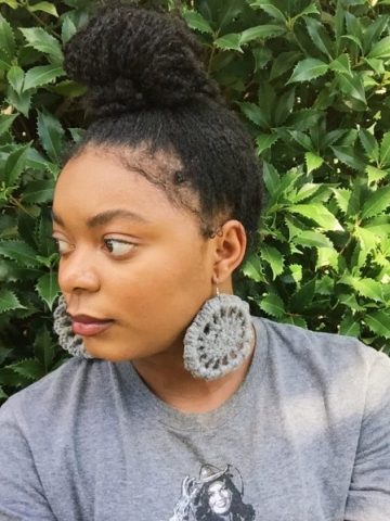 Free Crochet Pattern - Earrings