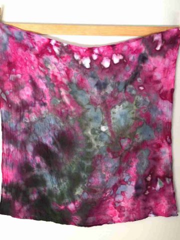 Ice Dyed Cotton Flour Sack Towel