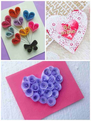 homemade valentine cards