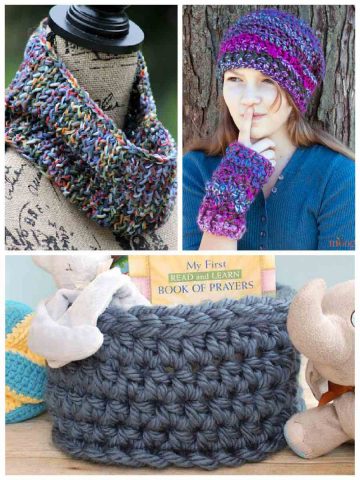 one skein patterns for crochet and knitting